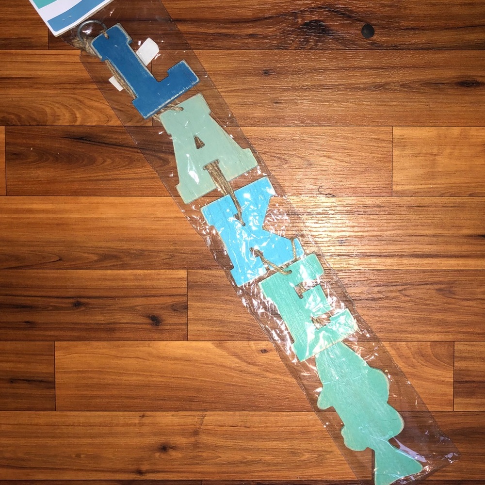 Hanging Wooden Decor - perfect for your lake house
